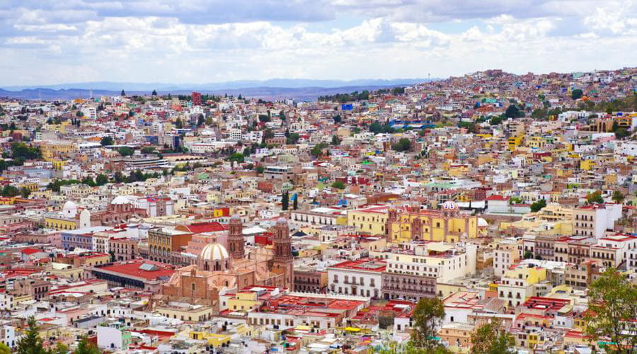 Top car rental deals in Zacatecas